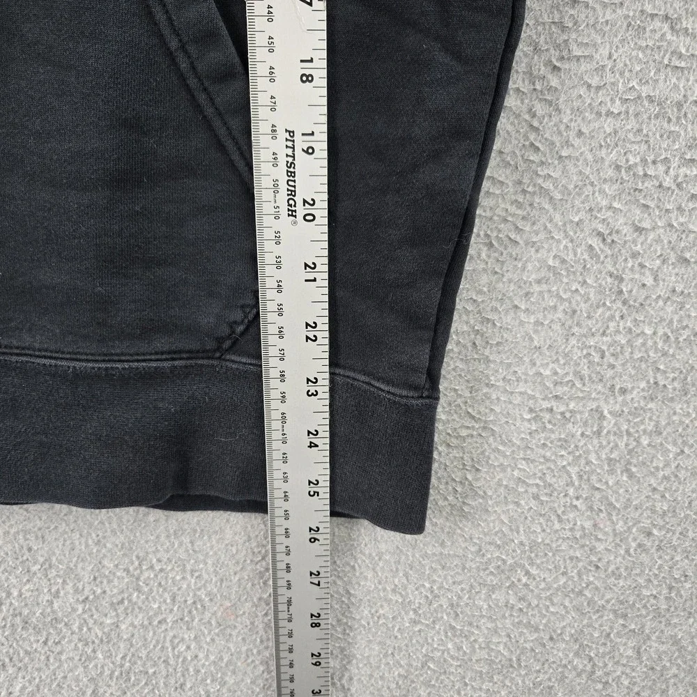Jordan‎ Men Hoodie M Black Nike Logos Air Jumpman Logo Zipper Long Sleeve